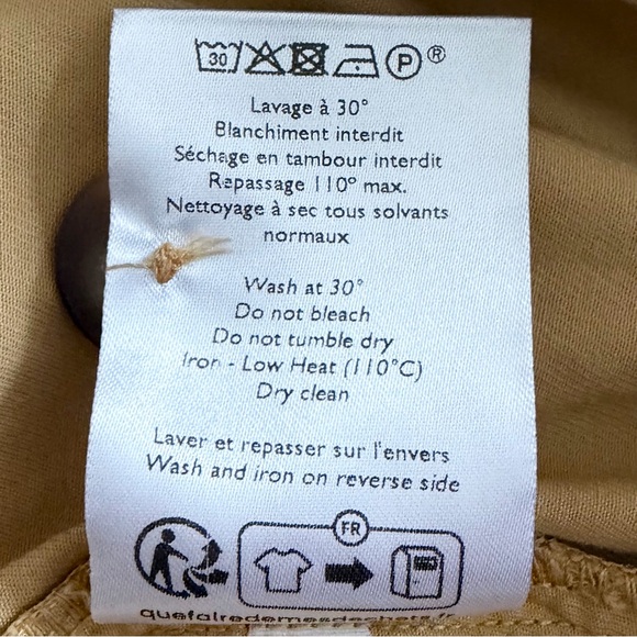 SEZANE Elivira Wrap Dress in Sand - Excellent Re-Owned Condition, Size 34 / US 2 - Picture 12 of 15